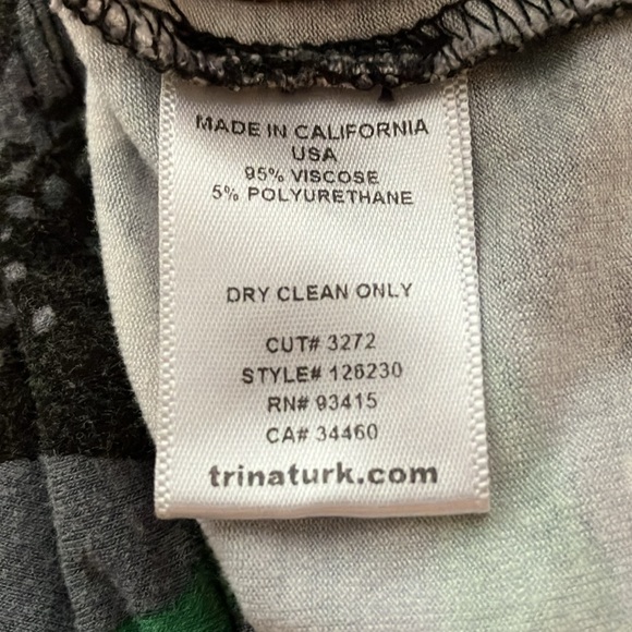 Trina Turk Form Fitting Flirty Floral Poppy Dress Size 2 - Picture 8 of 9